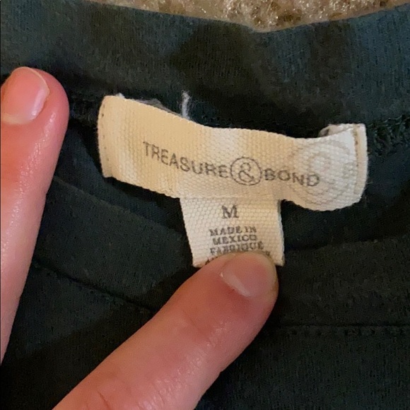 Green and Gold Long Sleeved Shirt - Picture 2 of 2